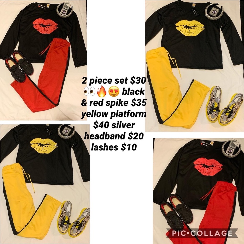 2piece kiss lounge set